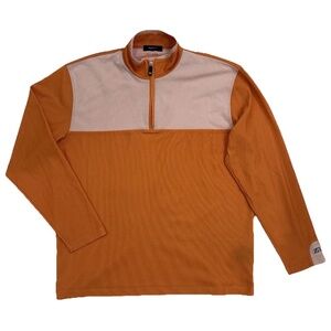 Zegna Sport Dry Layer 1/4-Zip Pullover Sweatshirt Mens XXL